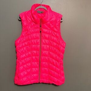 Athleta Downalicious Deluxe Puffer Vest Hot Pink Size 2X
